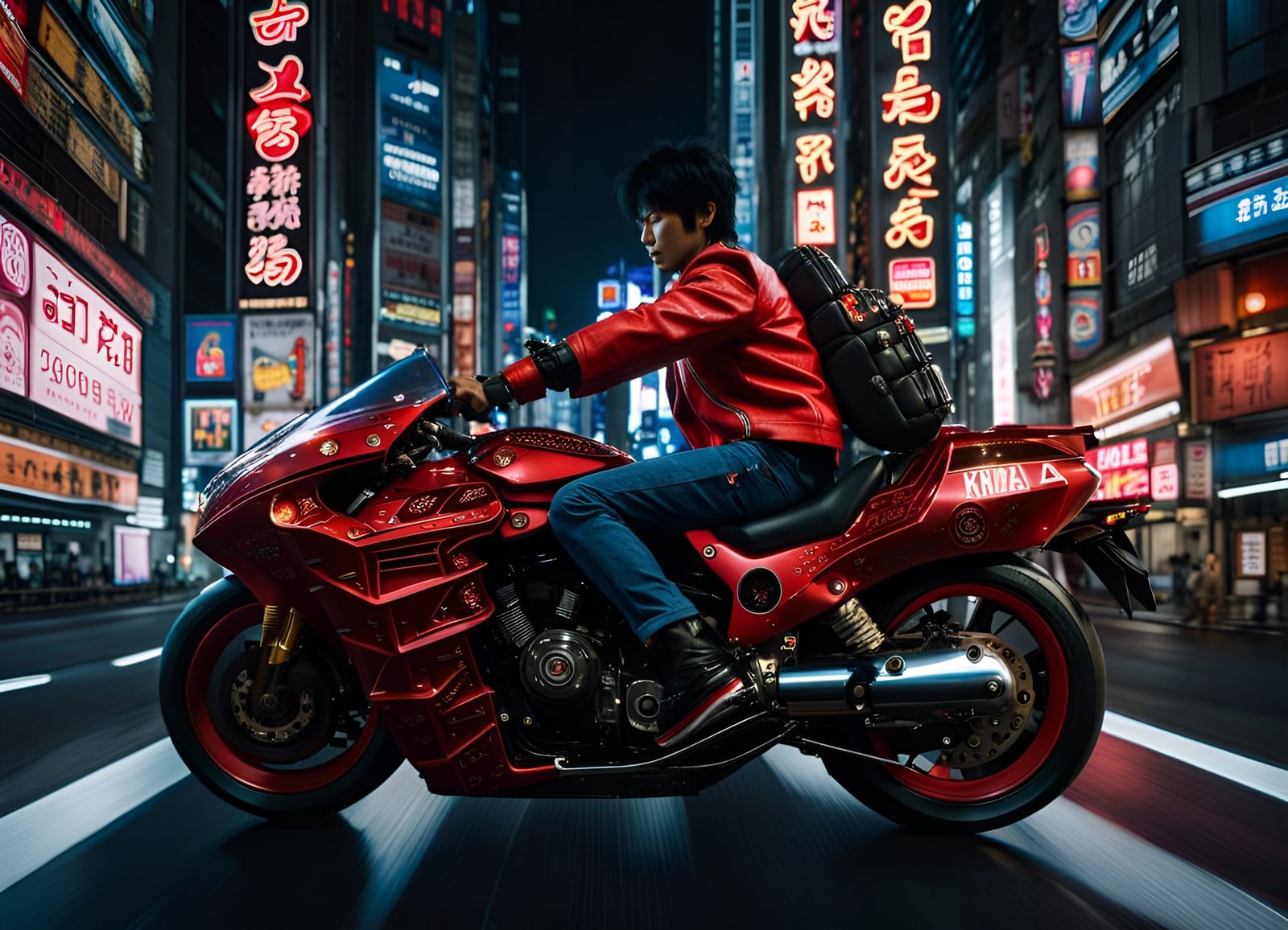 Midnight ride through Tokyo