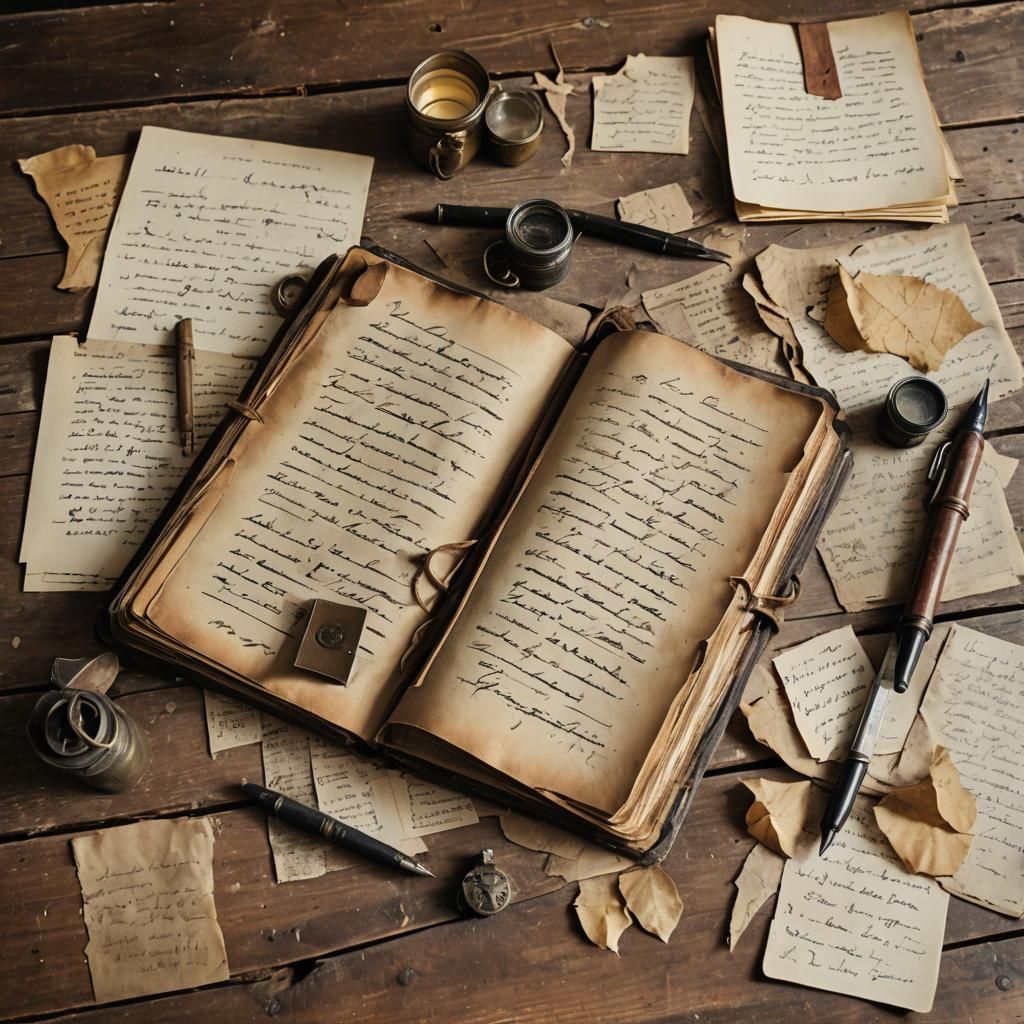 Worn War Journal Recounts Soldier's Tale