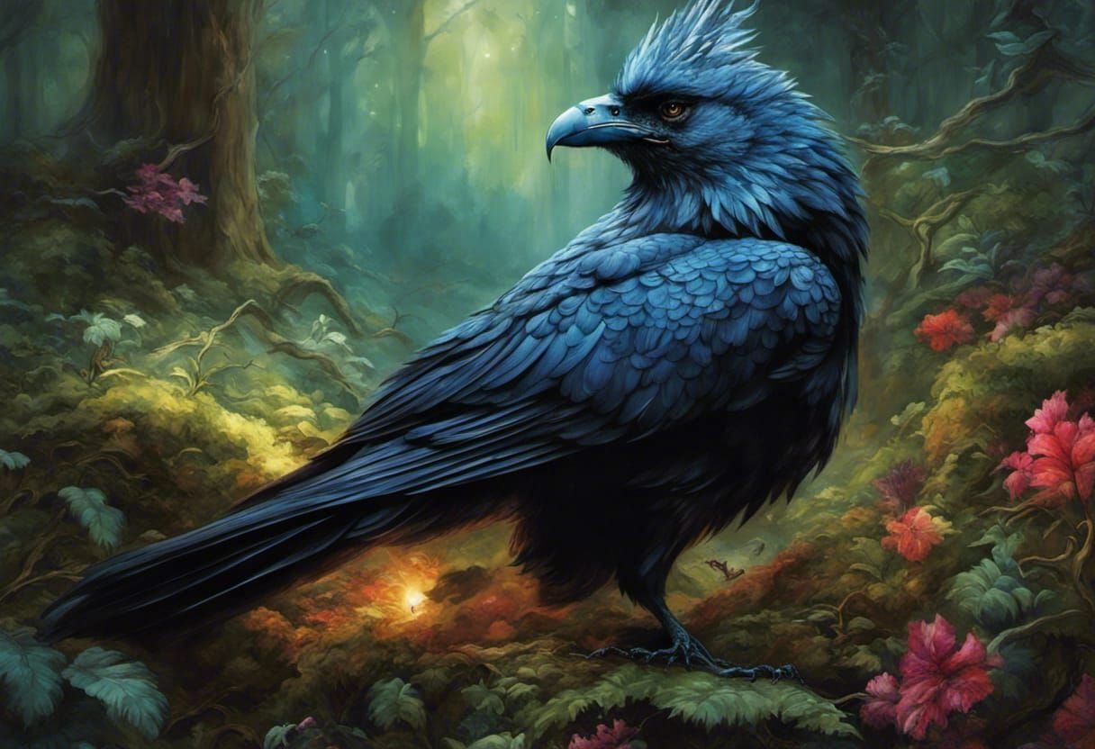 A Raven Guardian & Messenger