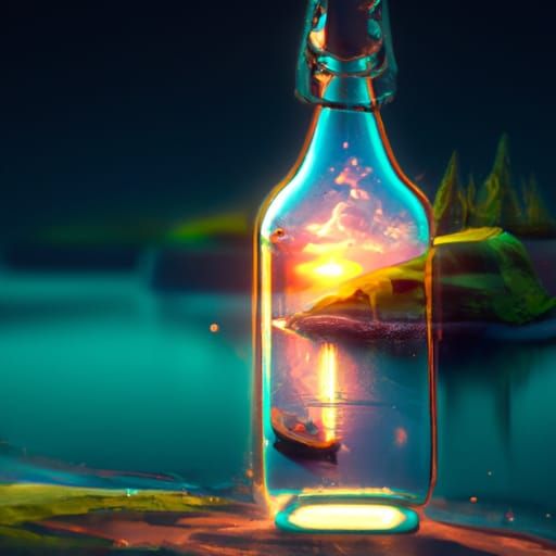 Landscape in a Bottle: Fantasy Concept Art