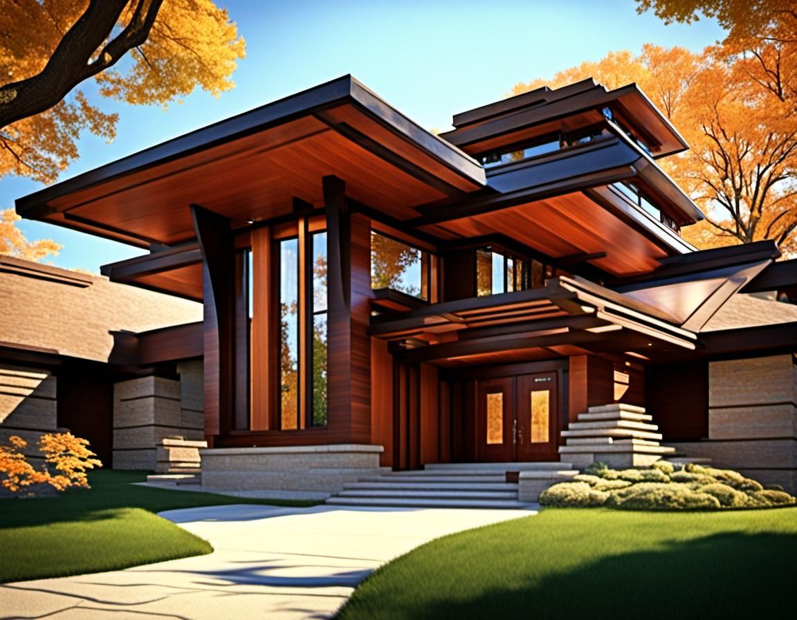 Prairie Style Home with Grand Entrance