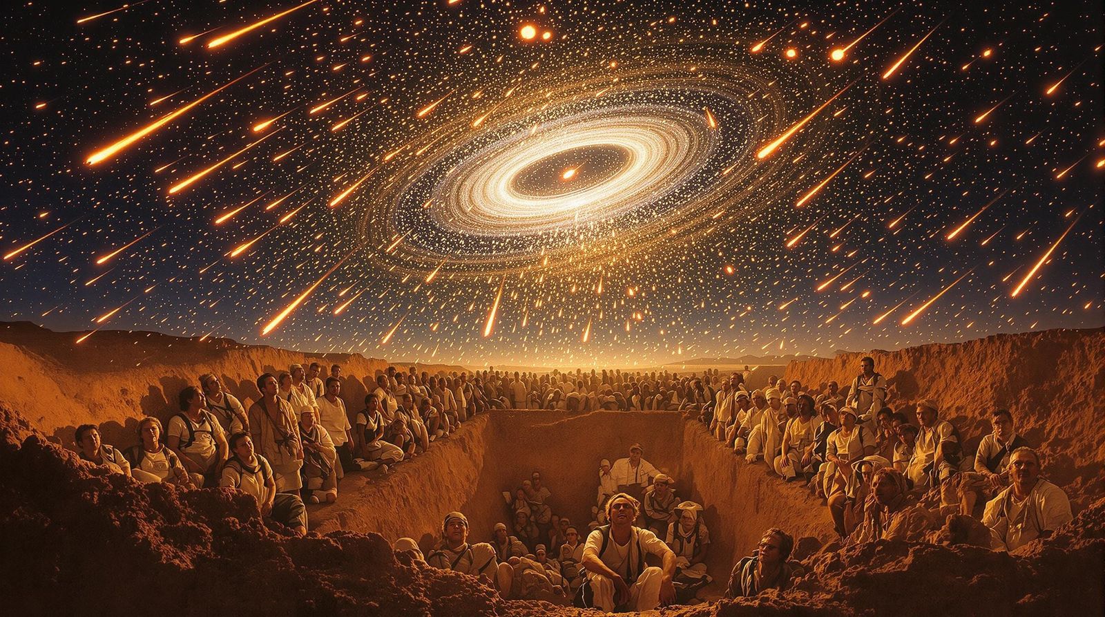 Cosmic Refugees Under Celestial Fire