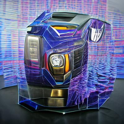 Hyperrealistic Holographic Art Inspired by Renegade Soundwav...