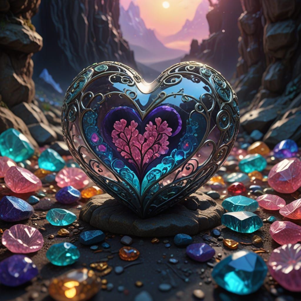 A candy heart you rock inside