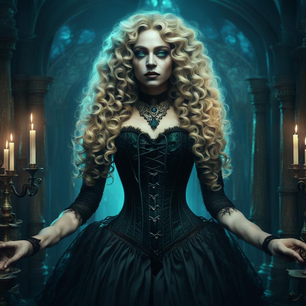 Cajun Witch Summoning Ghosts in New Orleans