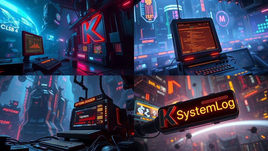 Cyberpunk System Logger in Hyperspace