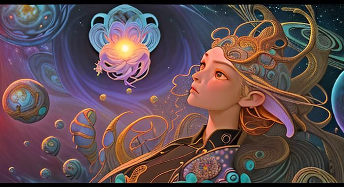 Soul in Orbit: Surreal Space Art