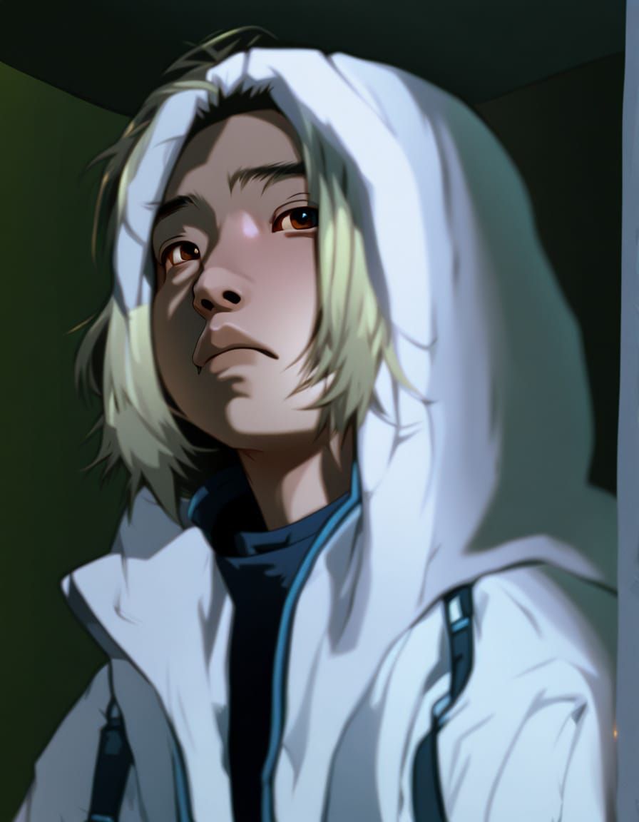 Shuntarō Chishiya Anime Portrait in Vibrant Colors