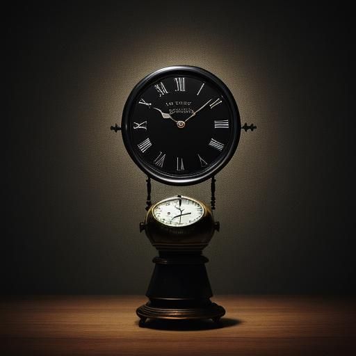 Dark Clock Ticking Down the Seconds