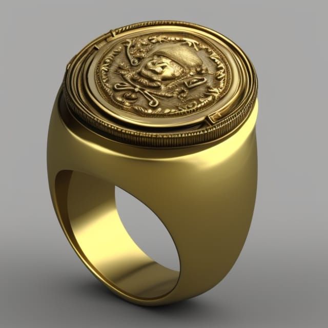 Signet Ring Diocletian Caesar