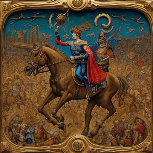 Athletes in Fantastical Arena: Expressionist Art