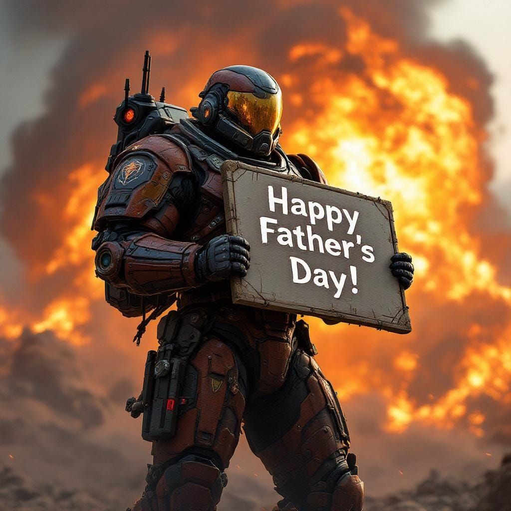 Helldiver Celebrates Father's Day with Explosion