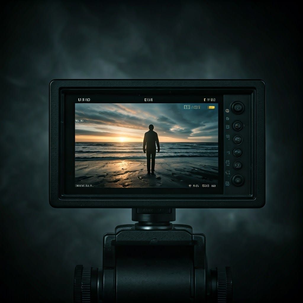 Cinematic Film Still in 35mm Style