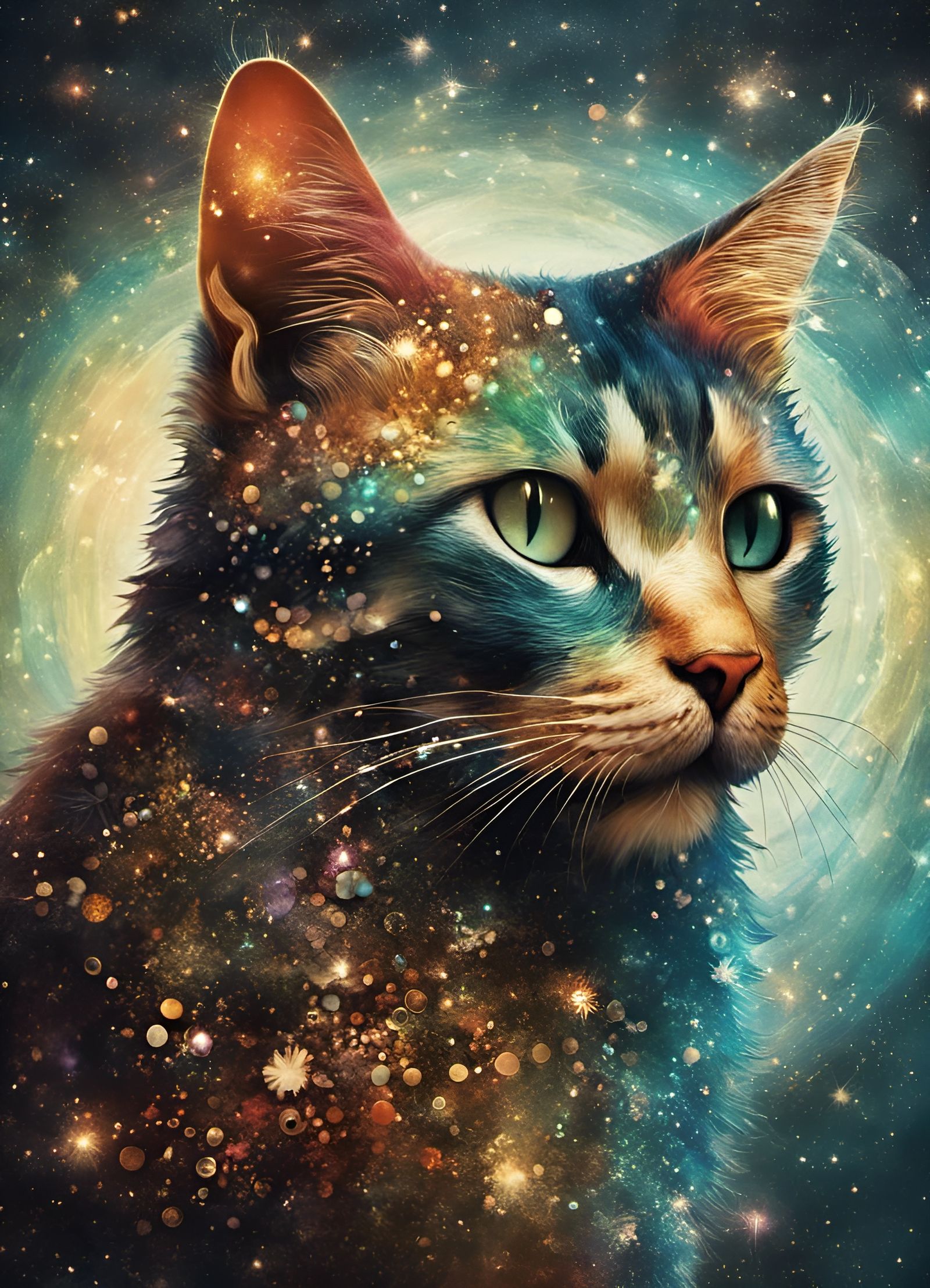 Space Cat Goddess 😻✨💫