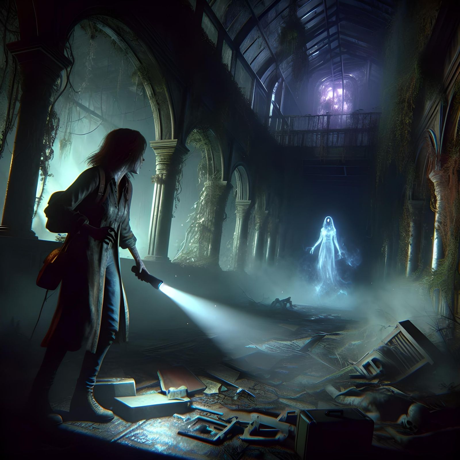 Terrified Woman Encounters Ghost in Jungle Asylum