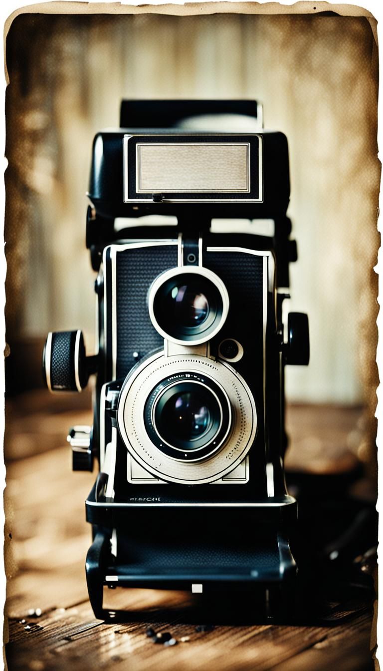 Vintage Instant Photography Aesthetic