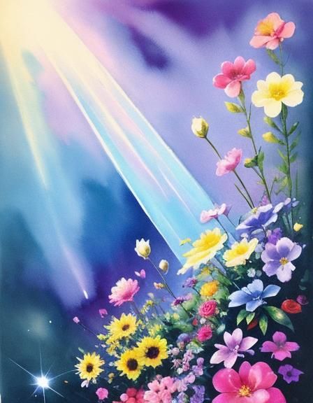 High Heels in 1930s Aquarelle Mixed Media Style