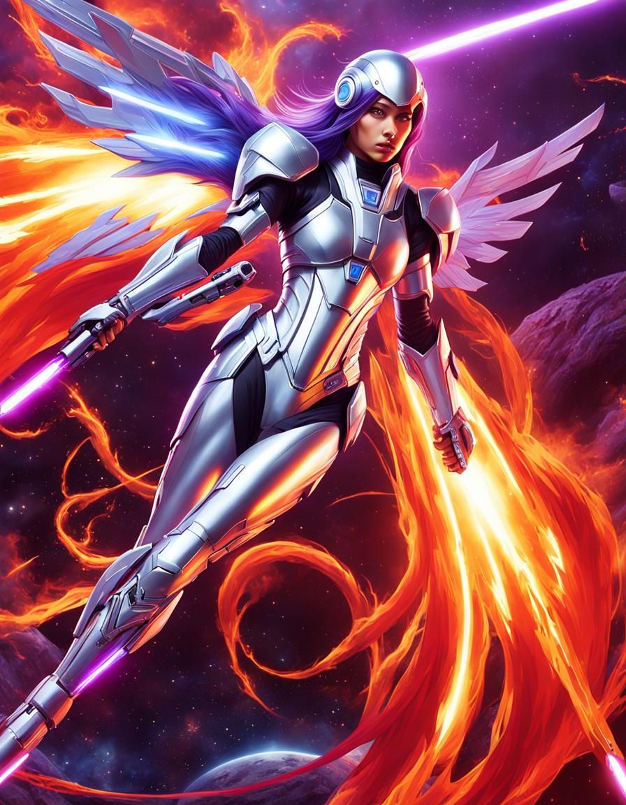 //Cosmic Angel Enters the Battle//