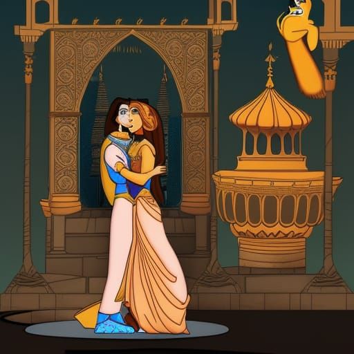 Alladin and Jasmine