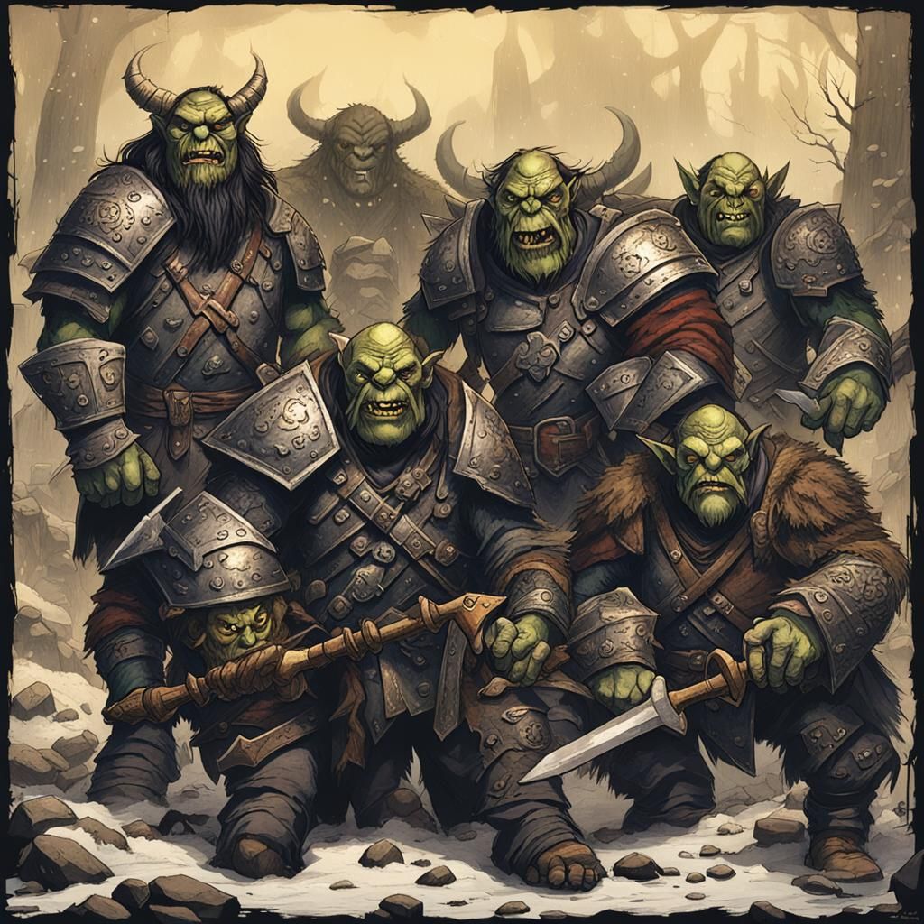 Futuristic Orcs of the Year 10000