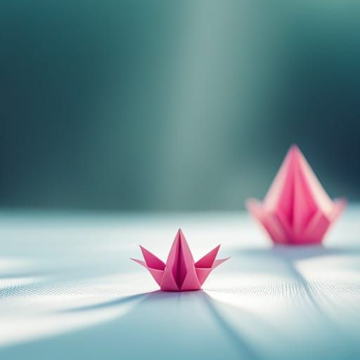 Origami Papercraft of Motivational Quotes