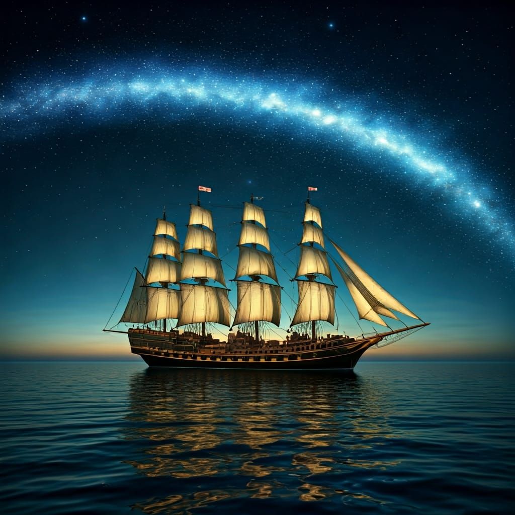 Dreamy Voyage to Hawaii Under Silver Stars