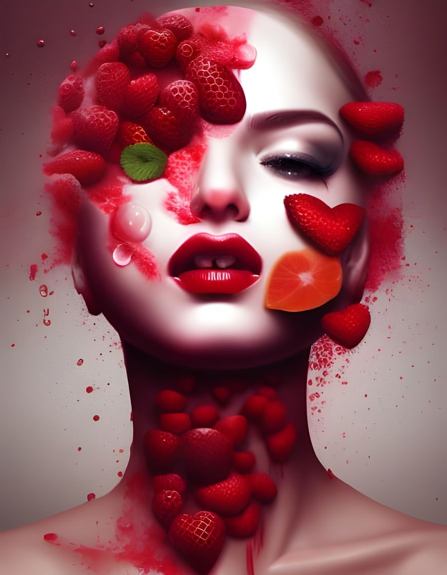 Exploding Strawberries: Hyperdetailed Award-Winning Photogra...