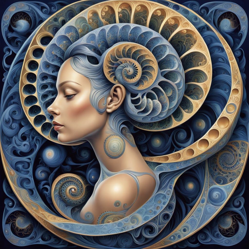 Sacred Geometry Patterns in Vibrant Iridescent Hues