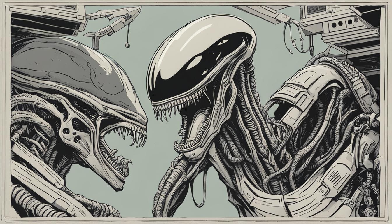 Laughing Xenomorph Generated by AI