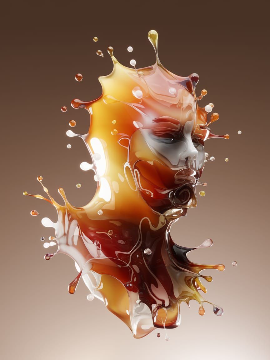 Hyperrealistic 3D Render of a Boy in Light