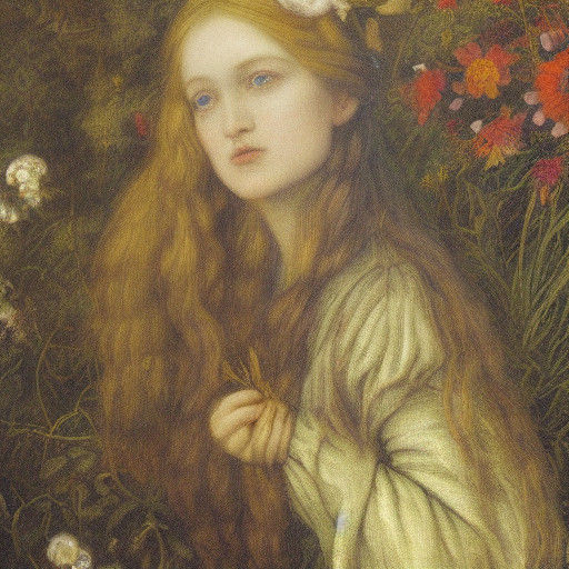 sunbathing fairy - adv Stable Diffusion 1.5