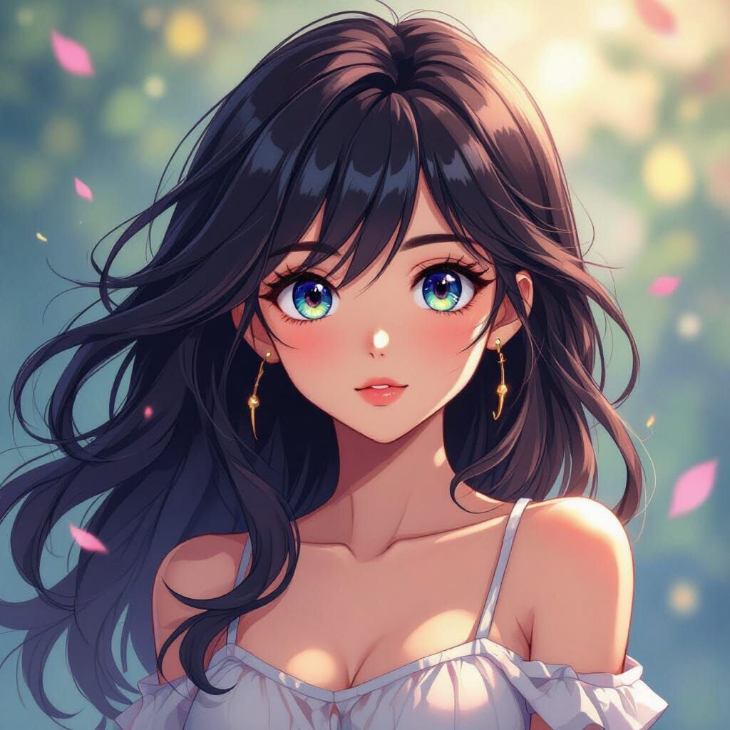 Anime Key Visual of Sara in Vibrant Manga Style