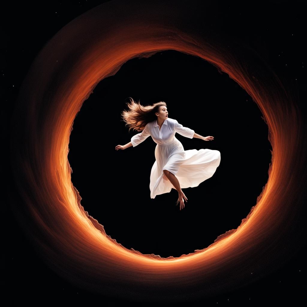 Woman's Daring Escape from Black Hole