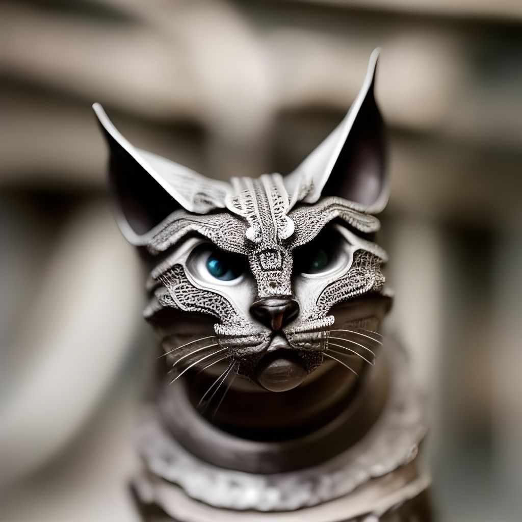 Cat in a Box: Film Noir, Giger-Inspired Photography