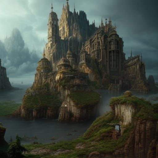 Epic Cinematic Sadness in Digital Matte Painting