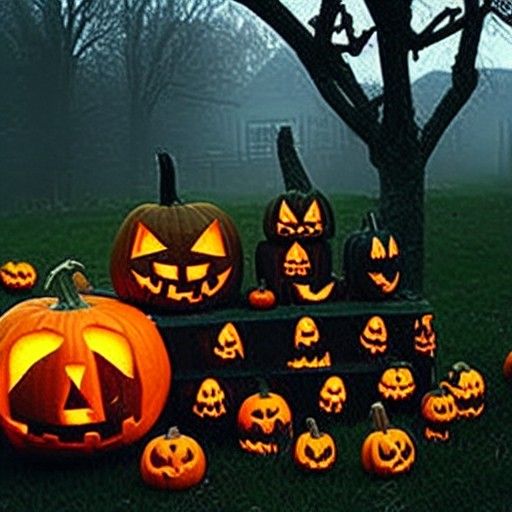 Spooky Goblins Celebrate Halloween on the Ranch