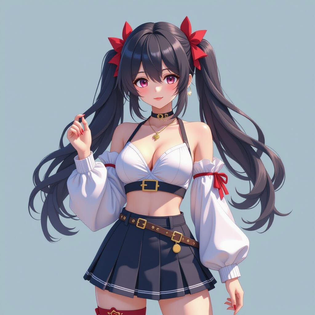 Anime Style 3D Art: Surviving Summer