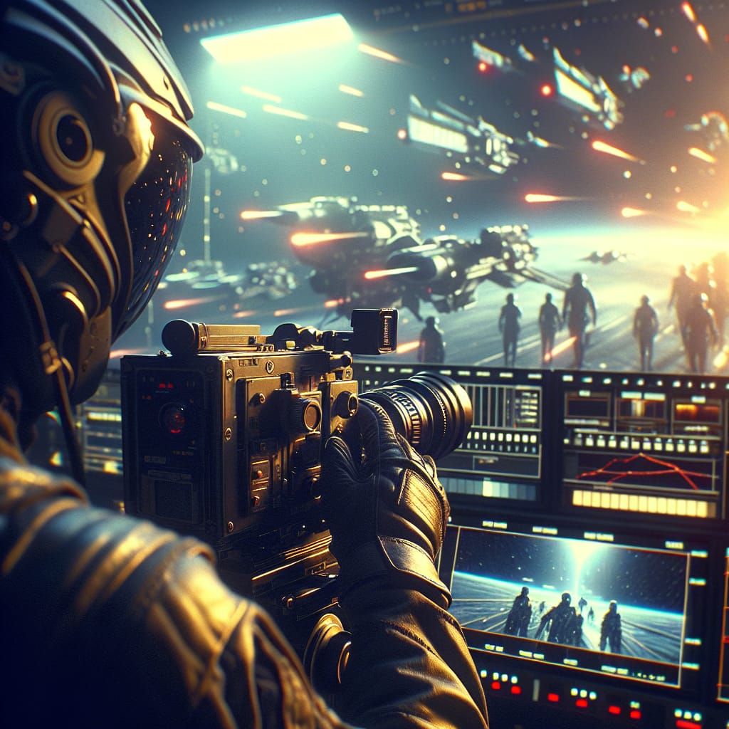 War propaganda in space .