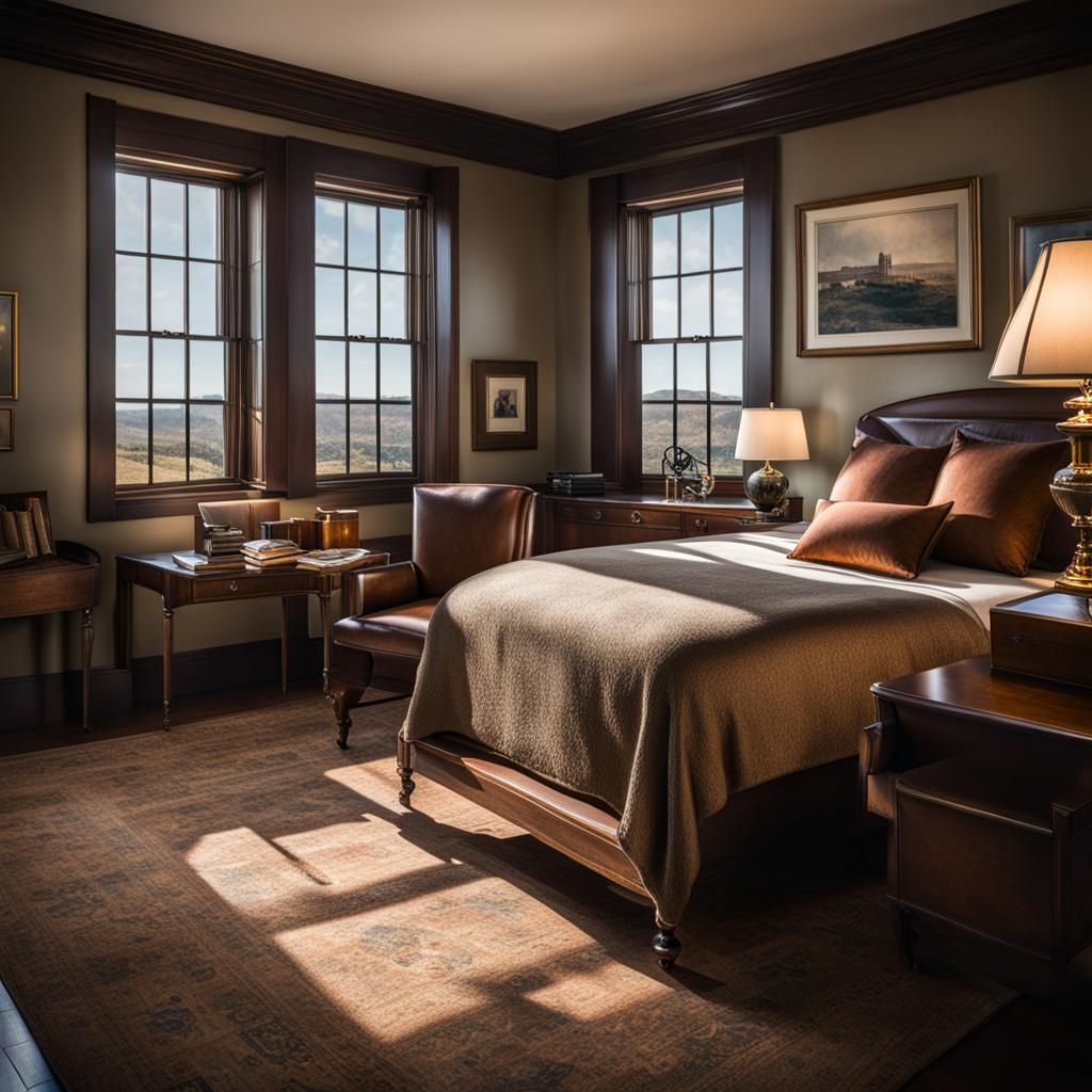 Amelia Earhart's Bedroom: A Professional Photo