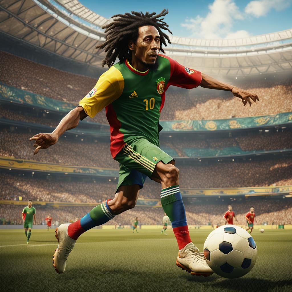 Bob Marley vs. Maradona: A Fantasy Soccer Match