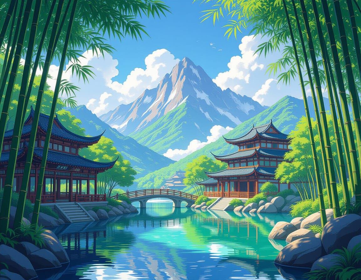 Qing Jing Peak: Bamboo Groves and Celestial Views