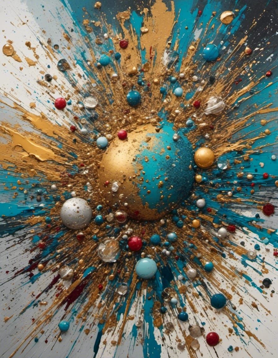 Glitterbomb Dreamscape in Renaissance Style