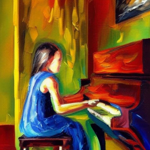 first piano lessons