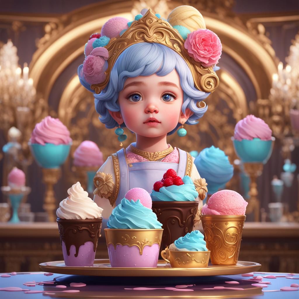 If Opera Cake and Ice Cream had a baby