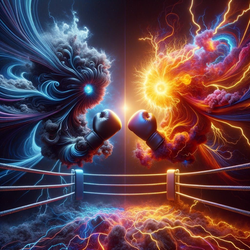 Positivity Versus Negativity: An Energetic Boxing Match