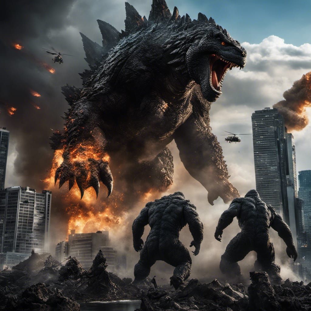 Godzilla vs. Kong: Epic Battle in Tokyo