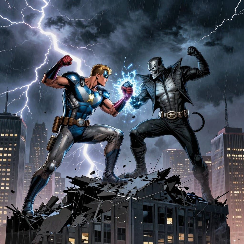 G.I. Joe vs Cobra Commander Epic Skyscraper Battle