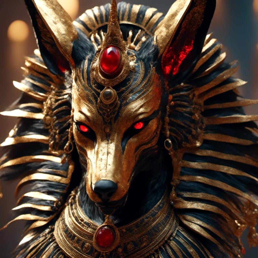 Anubis in Hyperreal HD with Ray Traced Lighting