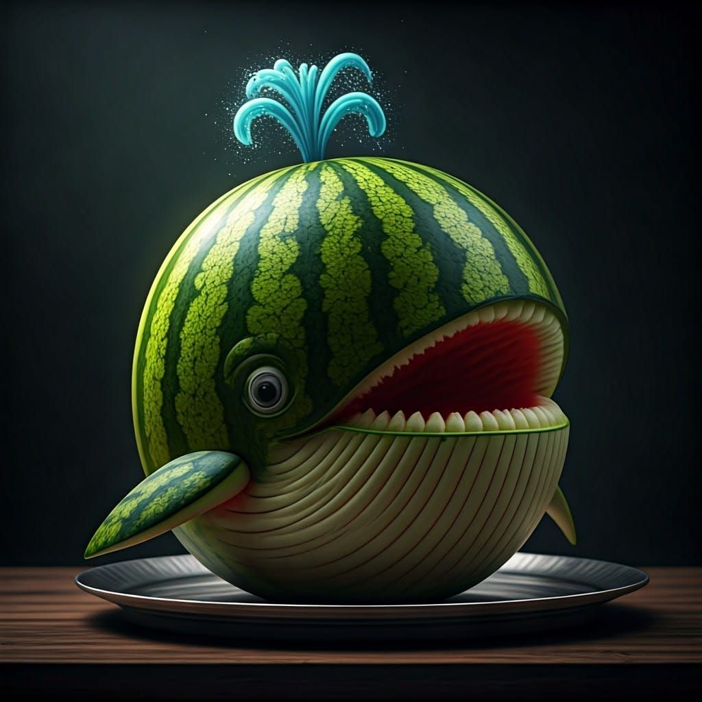 A Whale of a Melon