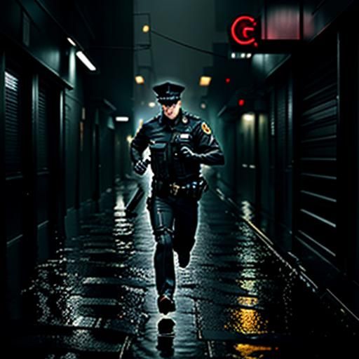 Police on my back
